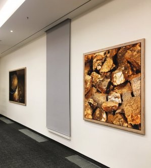 obrazy w sali konferencyjnej